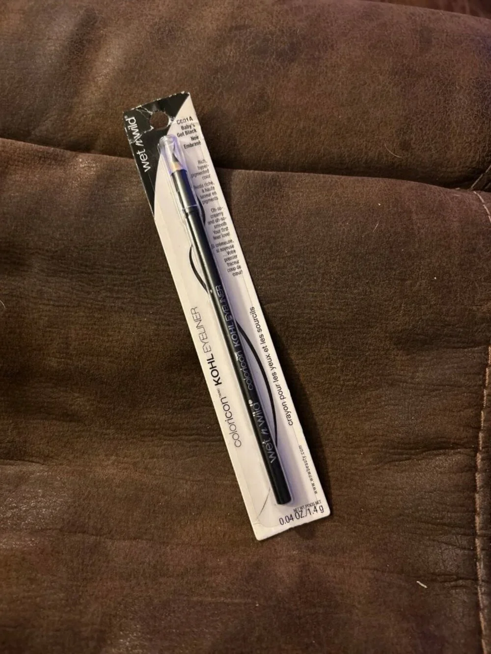 New sealed wet and wild creamy eyeliner baby got black coal crayon